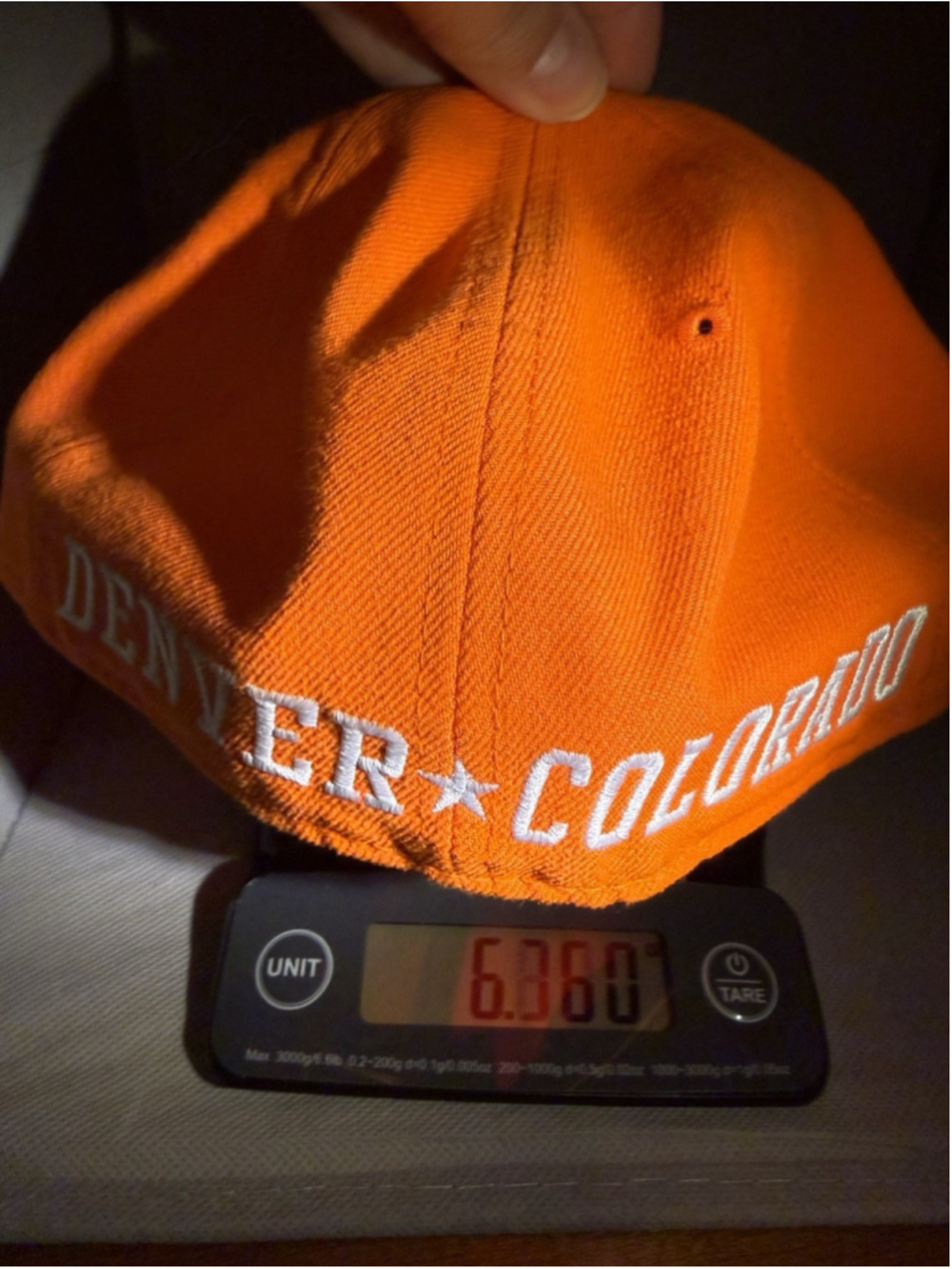 Denver Broncos NFL Hat New Era 59FIFTYS Orange Fitted 7 55.8CM NWT - Picture 3 of 4